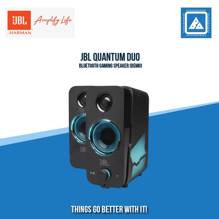 JBL QUANTUM DUO BLUETOOTH GAMING SPEAKER (DEMO) JBL QUANTUM DUO BLUETOOTH GAMING SPEAKER (DEMO)